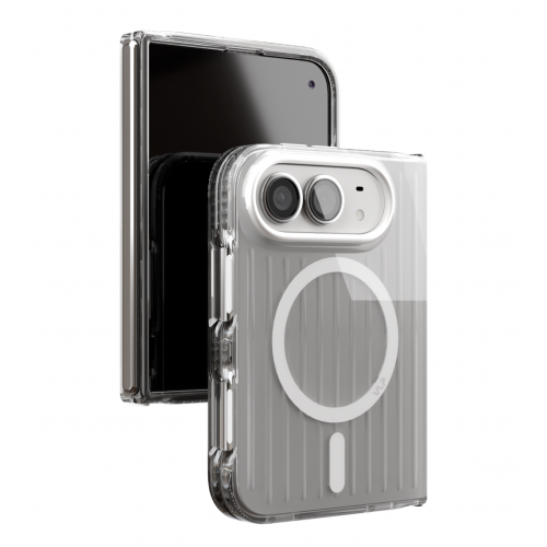 Чехол защитный Pulse Case с MagSafe для iPhone Duo, серебристый